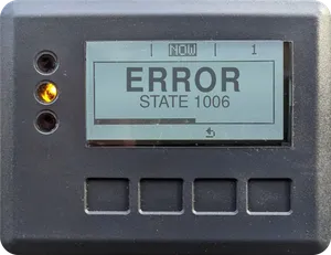 Fronius display showing state 1006