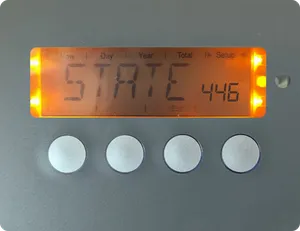Fronius display showing state 446
