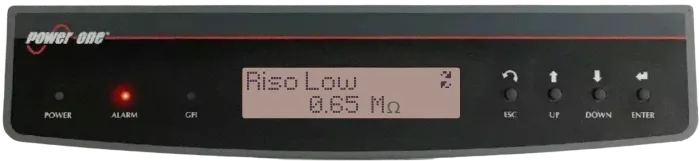 Aurora inverter error code display