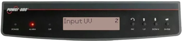 Aurora inverter error code display