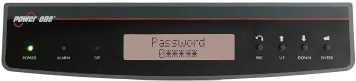 Aurora inverter error code display