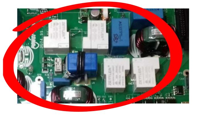 Aurora inverter Zettler relay