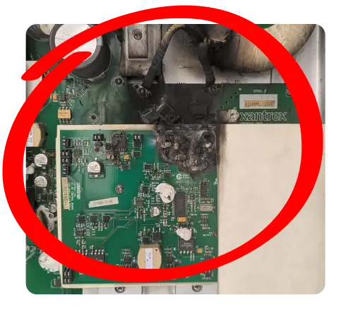 xantrex dc-dc board