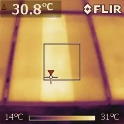 Thermal Imaging can reveal failed diodes and other issues